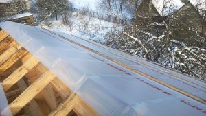 возведение крыши