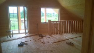 внутренняя отделка дома из бруса