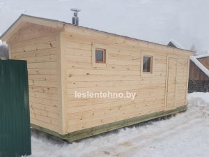 готовая баня из профилированного бруса на заказ