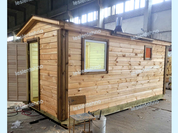 готовая баня Релакс из профилированного бруса