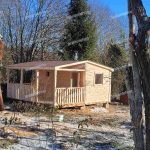 готовая баня с террасой под ключ с доставкой по РБ