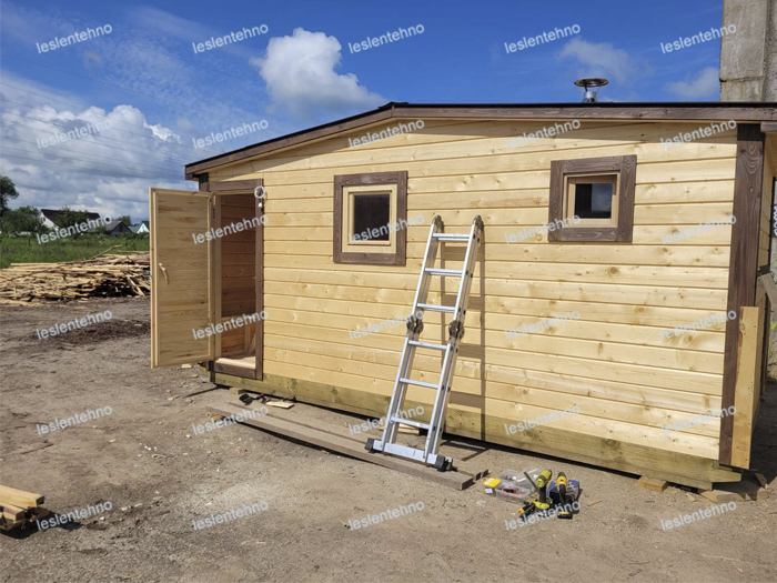 готовая баня релакс