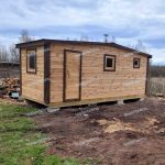 мобильная баня из бруса