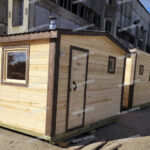 готовая баня из профилированного бруса