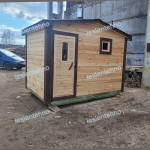 маленькая готовая баня